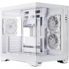 Chieftec PC case VISIO GM-30W-T G-OP 6xfans ARGB white