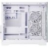 Chieftec PC case VISIO GM-30W-T G-OP 6xfans ARGB white