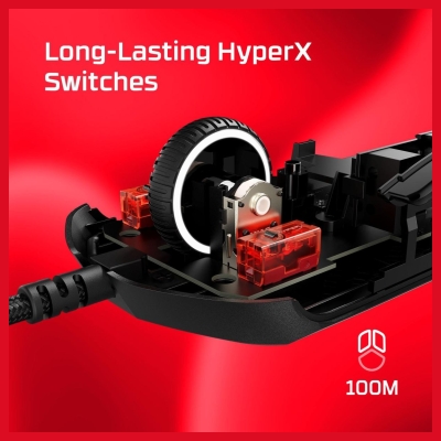 Hyperx MOUSE USB OPTICAL PULSEFIRE/HASTE 2 WHITE HYPERX