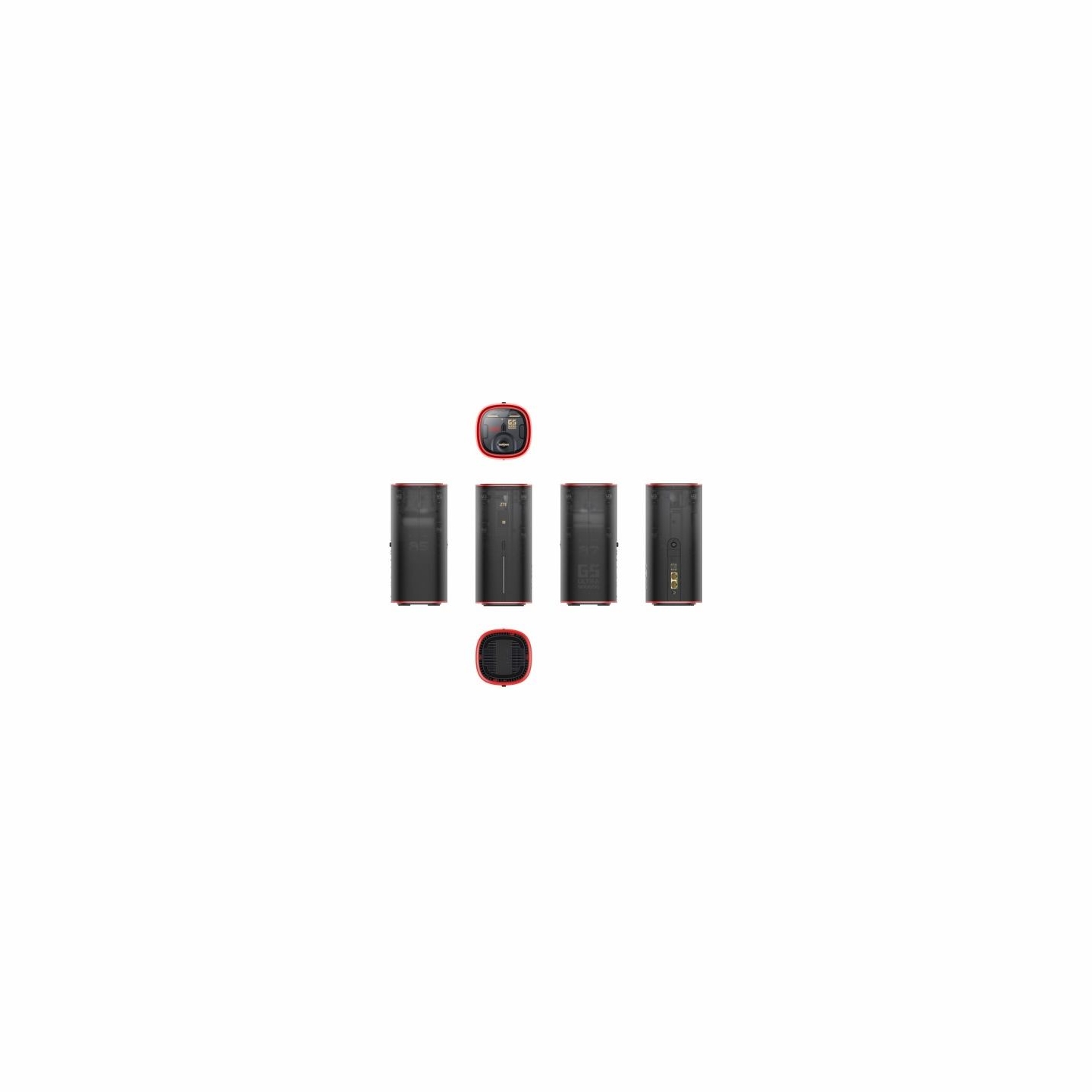 ZTE Router ZTE MC8512 G5 Ultra Black-Red Gaming