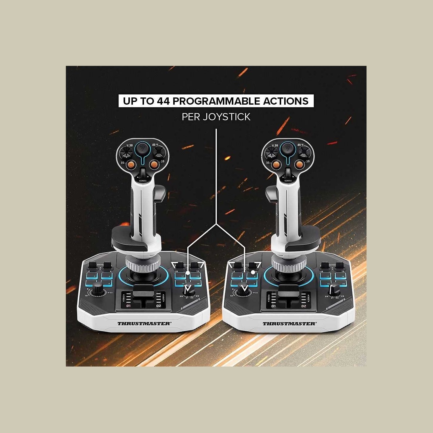 Thrustmaster Joystick SOL-R 2 HOSAS PC