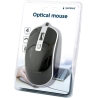 Gembird | Optical USB mouse | MUS-4B-06-BS | Optical mouse | Black/Silver
