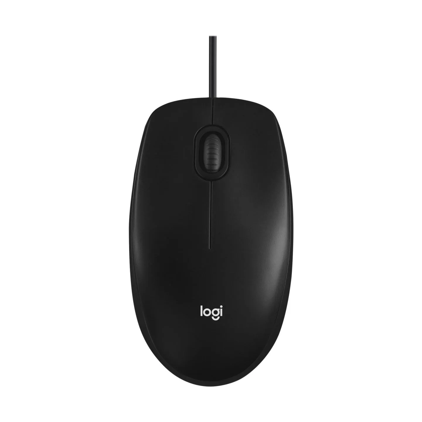 Logitech M100 Corded Mouse - BLACK - USB