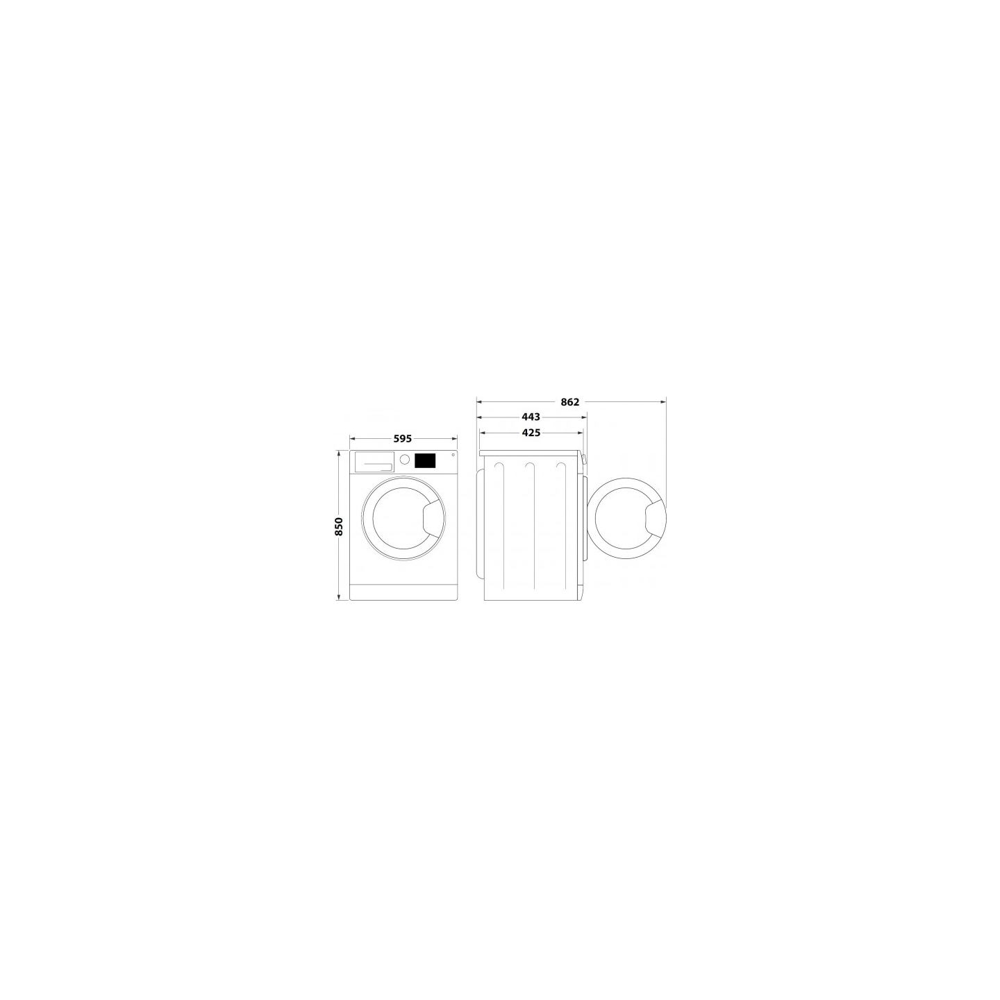 Indesit MTWSC61294WPL Washing Machine