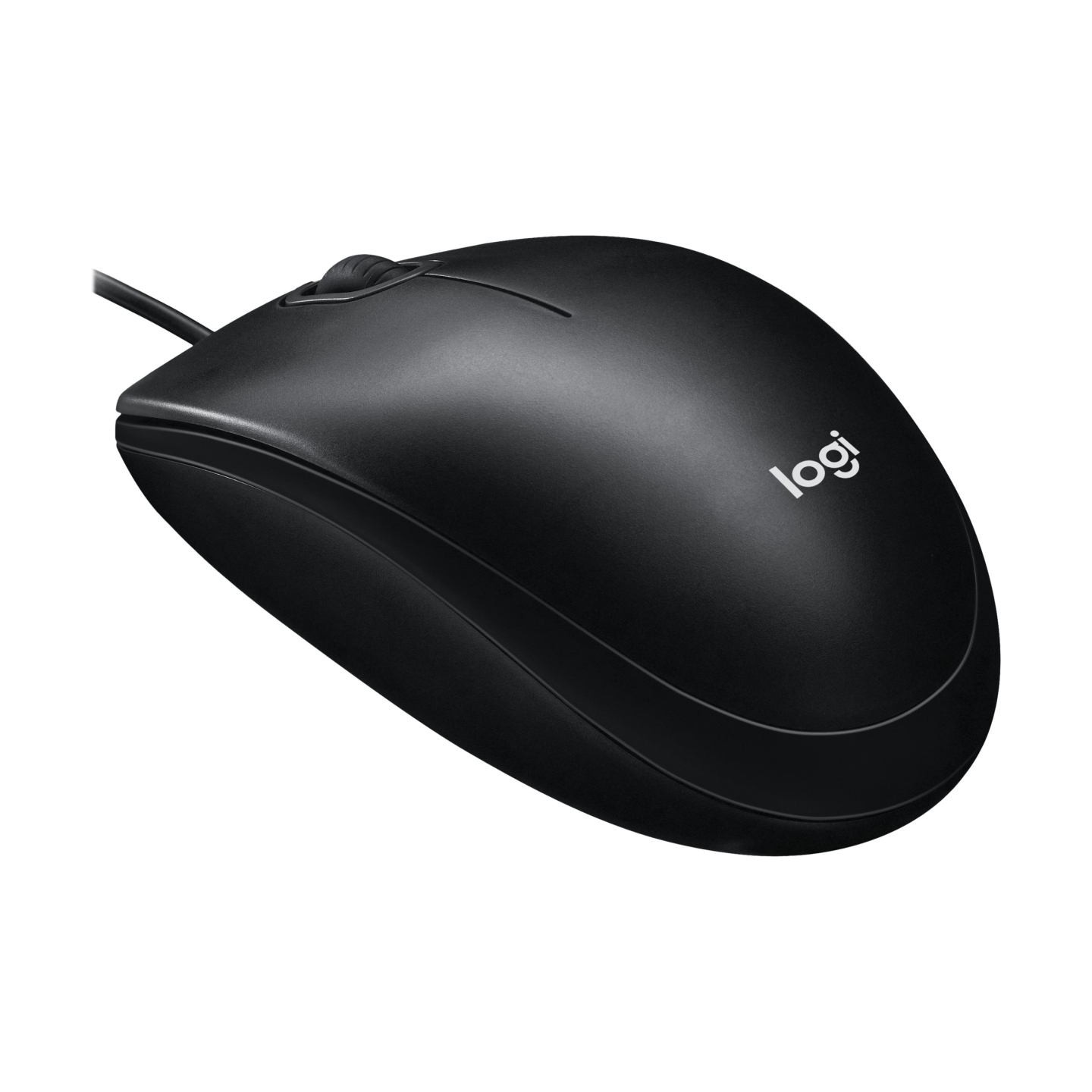 Logitech M100 Corded Mouse - BLACK - USB