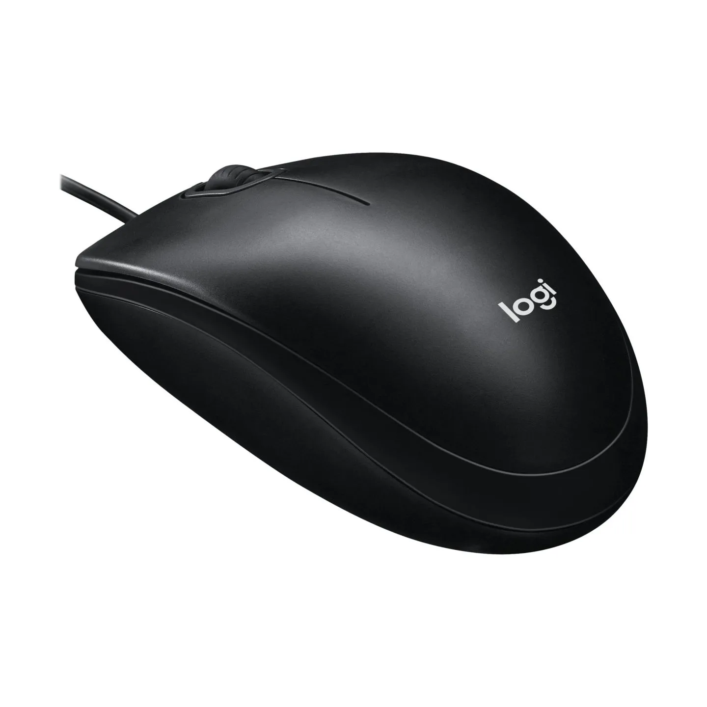 Logitech M100 Corded Mouse - BLACK - USB
