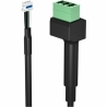 Poly Audio Bridge Studio A2 with CAT6A and Mic Extension Cable and Mounting Plate B22X2AA#AC3