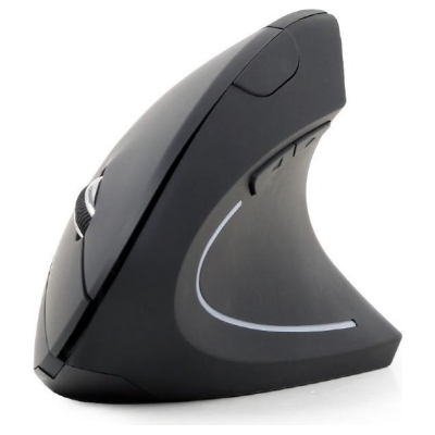Gembird | MUSW-ERGO-01 | Optical Mouse | 2.4GHz Wireless Optical Mouse | USB | Black
