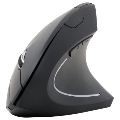 Gembird MOUSE USB OPTICAL WRL BLACK/ERGONOMIC MUSW-ERGO-01 GEMBIRD