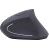 Gembird MOUSE USB OPTICAL WRL BLACK/ERGONOMIC MUSW-ERGO-01 GEMBIRD