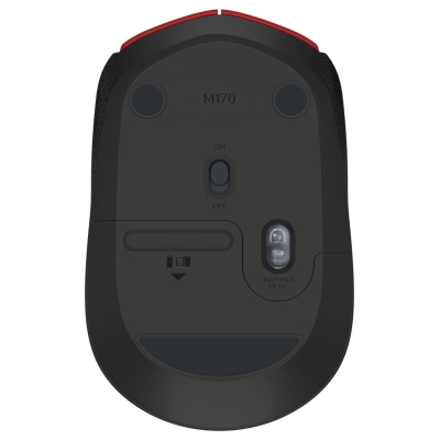 Logitech M171 Wireless Mouse - RED