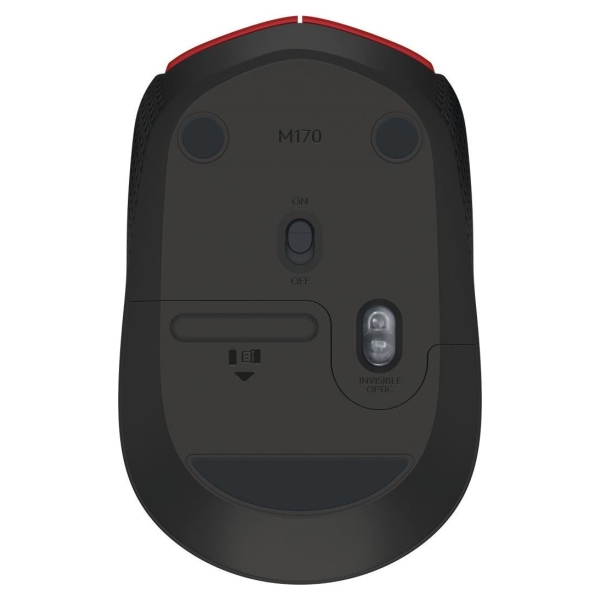Logitech M171 Wireless Mouse - RED