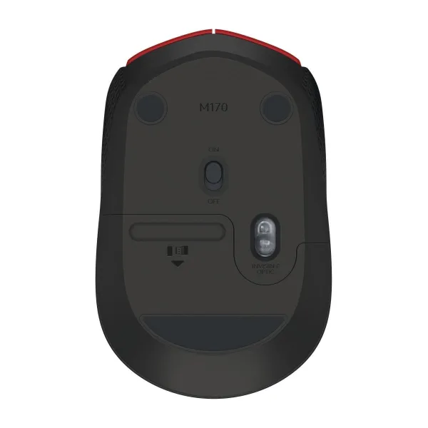 Logitech M171 Wireless Mouse - RED
