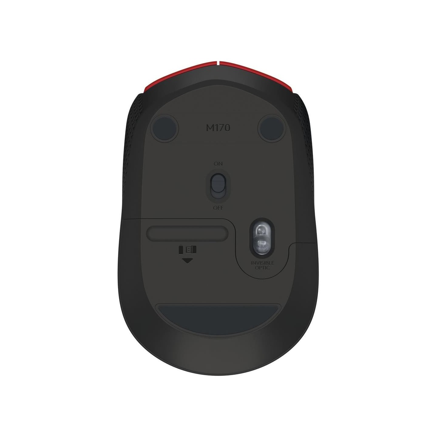 Logitech M171 Wireless Mouse - RED