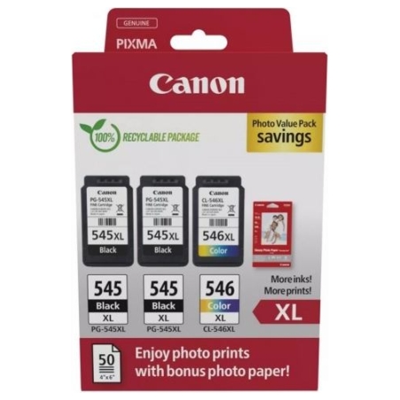 Canon Multipack PG-545XLx2/CL-546XL Photo Value 8286B015