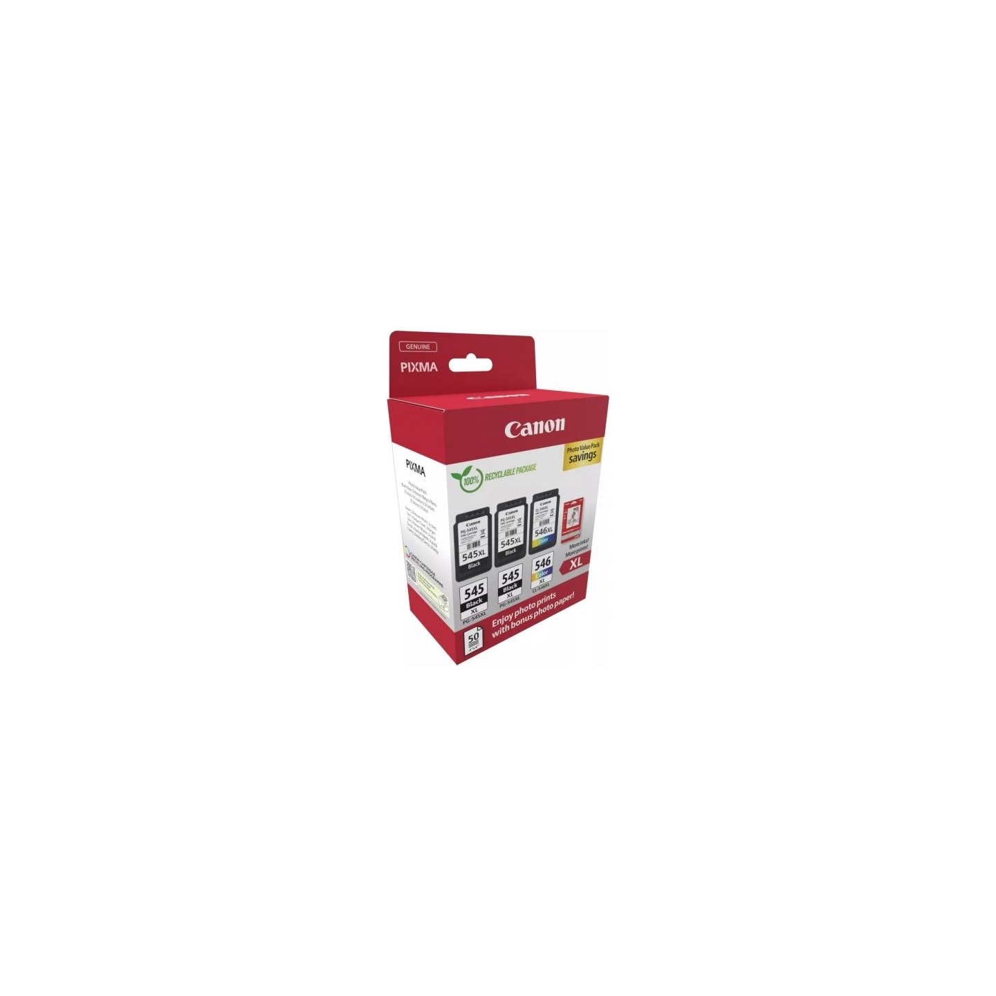 Canon Multipack PG-545XLx2/CL-546XL Photo Value 8286B015