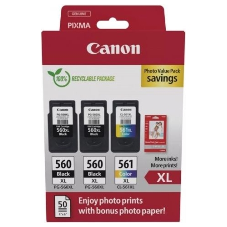 Canon Tusz PG-560XLx2/CL-561XL Photo Value 3712C012