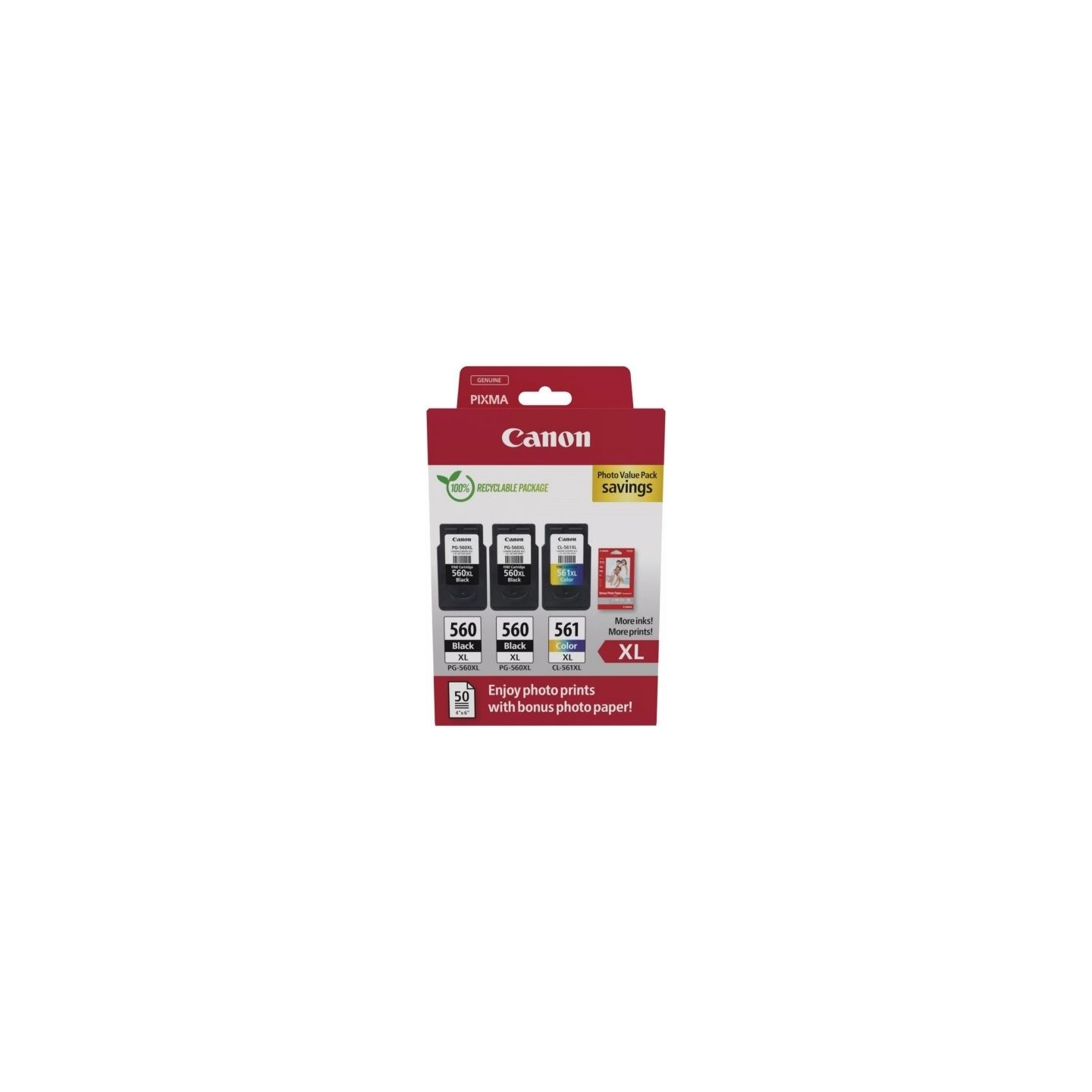 Canon Tusz PG-560XLx2/CL-561XL Photo Value 3712C012