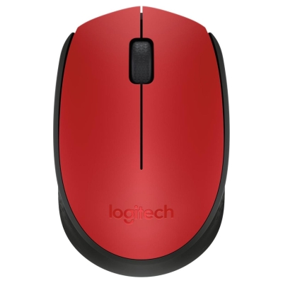 Logitech M171 Wireless Mouse - RED