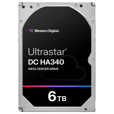 WD HDD|WESTERN DIGITAL|Serial ATA|3.5 "|7200 RPM| 6 TB|Western Digital 0B47077 6TB|Ultrastar DC HA340|0B47077