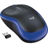 Logitech M185 cordless Notebook Mouse USB black blue / 910-002239