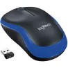Logitech M185 cordless Notebook Mouse USB black blue / 910-002239