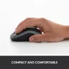 Logitech M185 cordless Notebook Mouse USB black blue / 910-002239