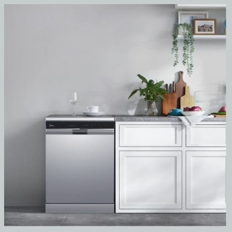 Midea Dishawsher MDWEF1433DSS-W 60 cm