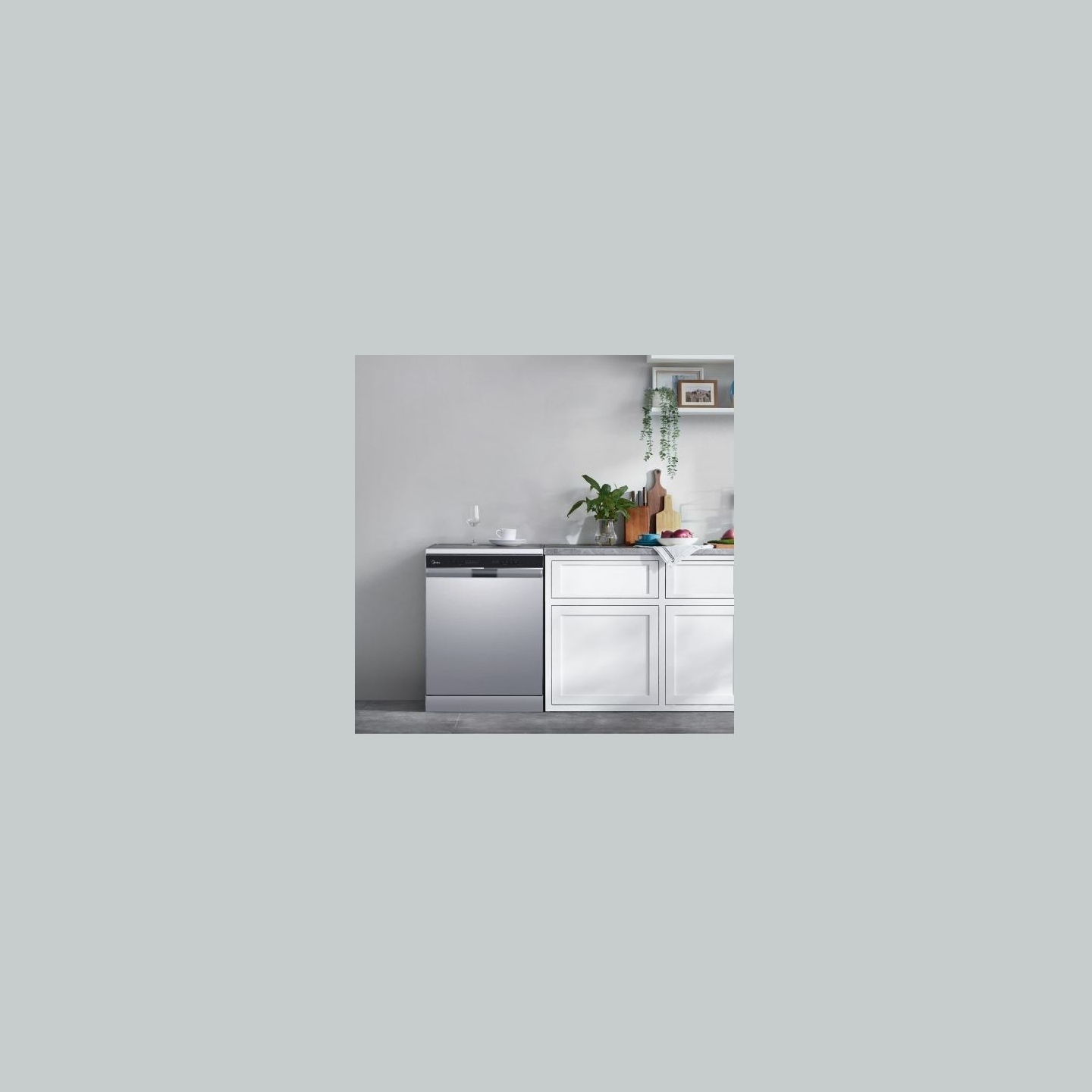 Midea Dishawsher MDWEF1433DSS-W 60 cm