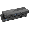 Unitek Dock station 12in1, USBC ,HDMI 2.1,USB 4; D1079A