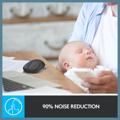 Logitech LOGI M220 Silent Black - 2.4GHZ