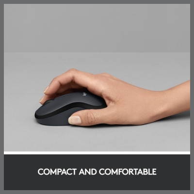 Logitech LOGI M220 Silent Black - 2.4GHZ