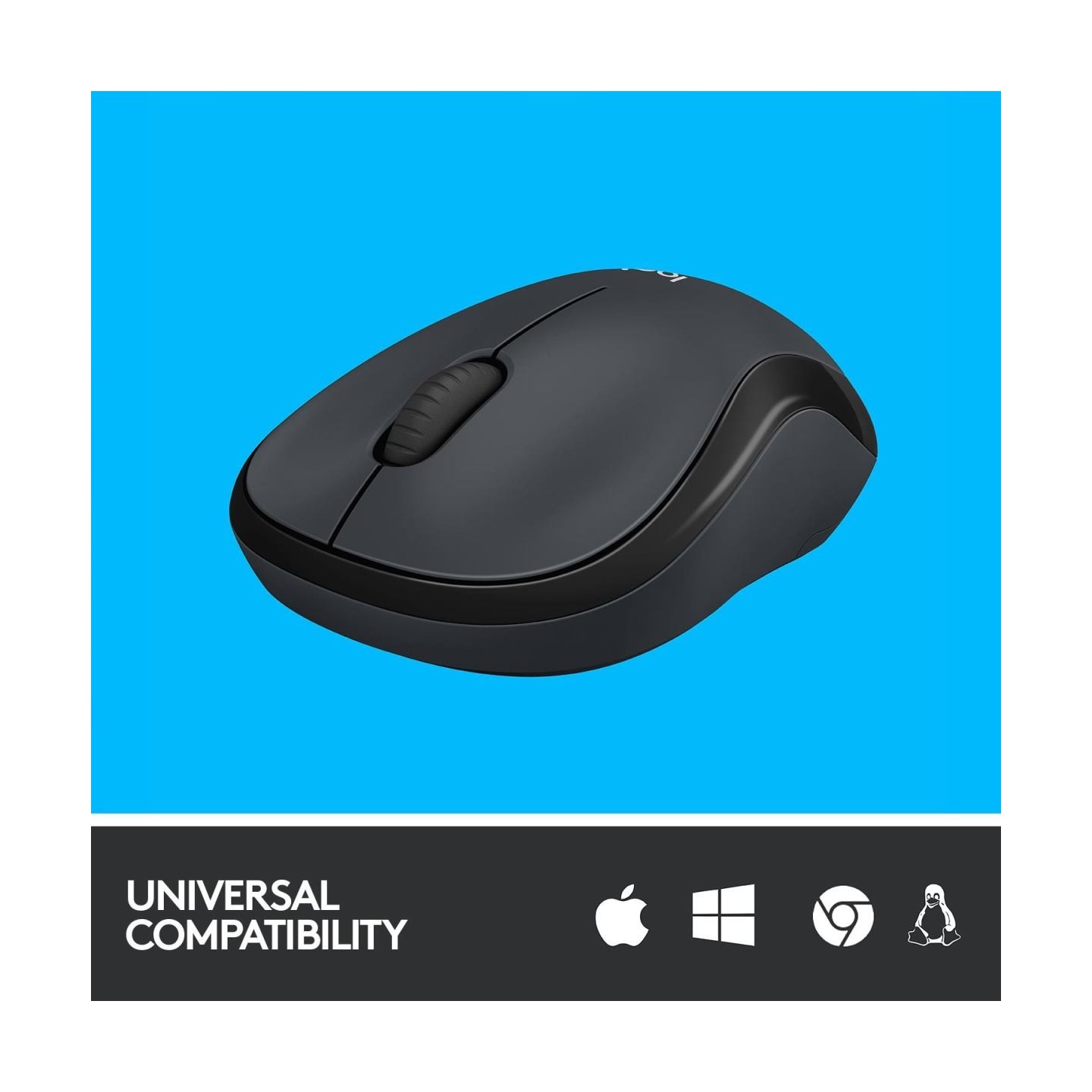 Logitech LOGI M220 Silent Black - 2.4GHZ
