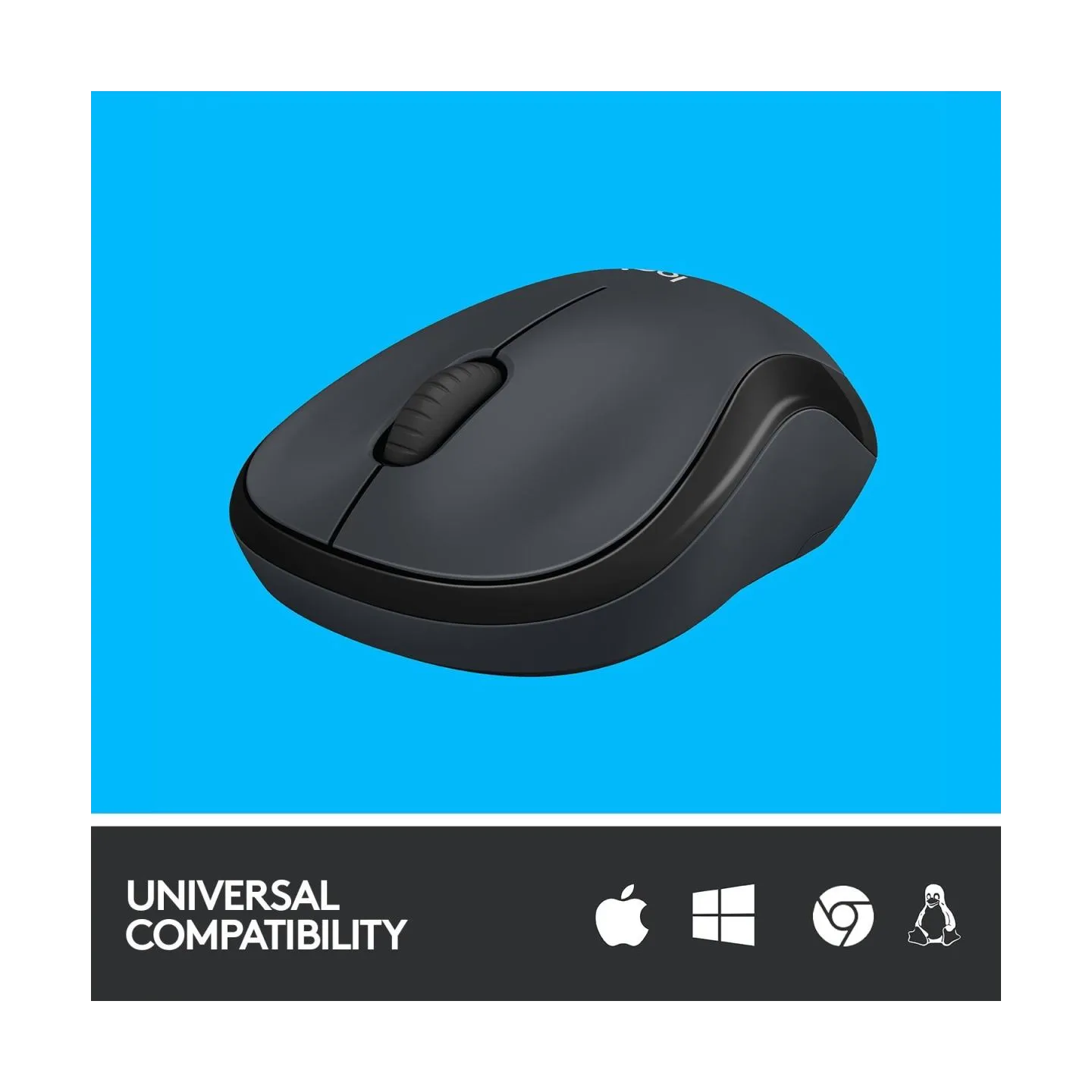 Logitech LOGI M220 Silent Black - 2.4GHZ