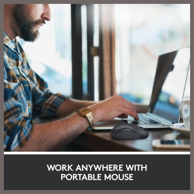 Logitech LOGI M220 Silent Black - 2.4GHZ