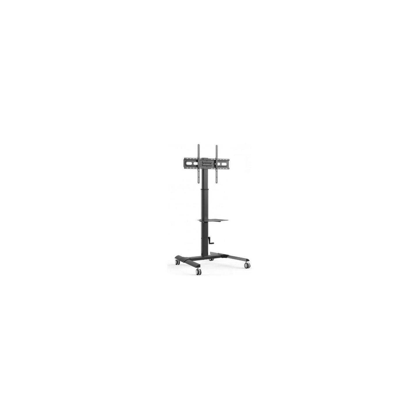 Techly Mobile LCD/LED stand 32-70 inches, 40 kg with a shelf