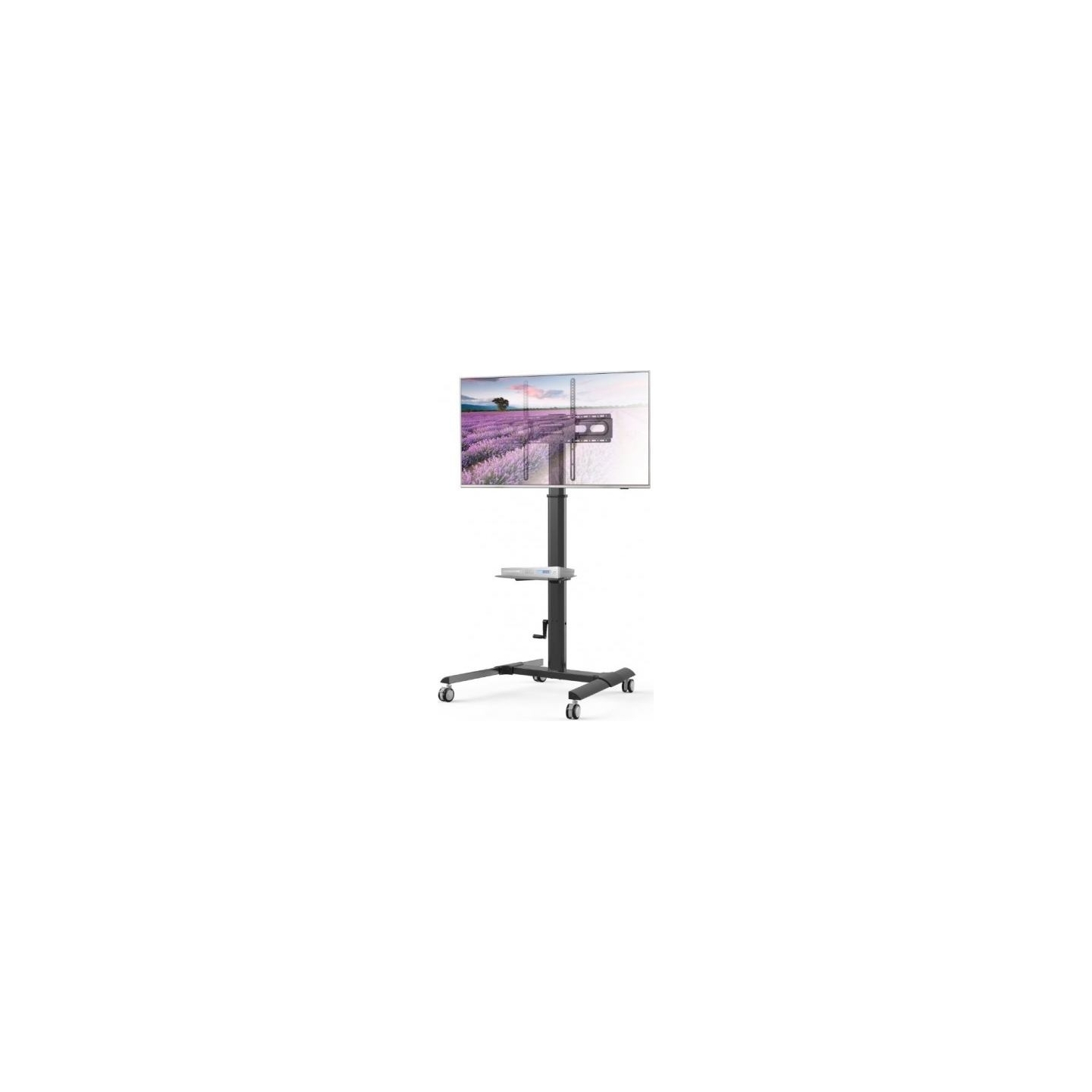 Techly Mobile LCD/LED stand 32-70 inches, 40 kg with a shelf