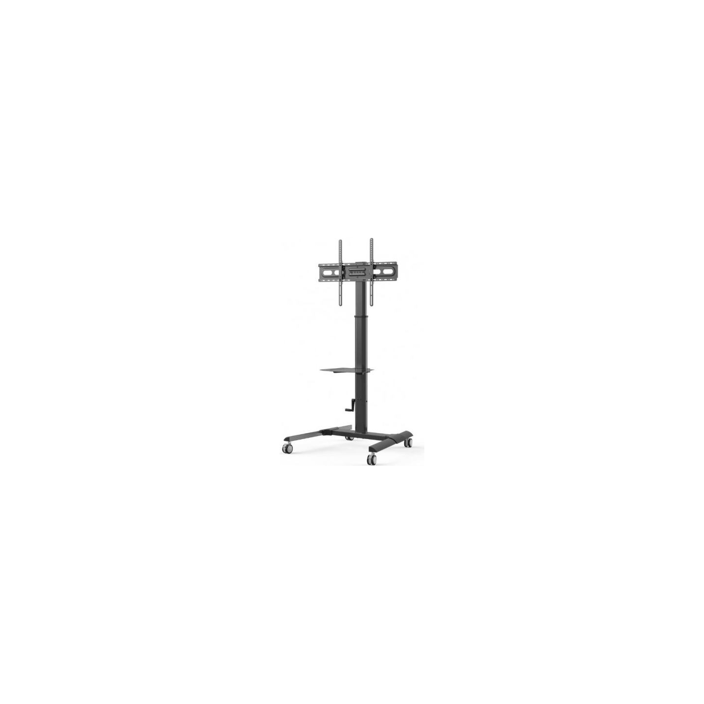 Techly Mobile LCD/LED stand 32-70 inches, 40 kg with a shelf