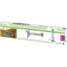 Techly Arm for projector 110-190cm ceiling, 15kg, silver