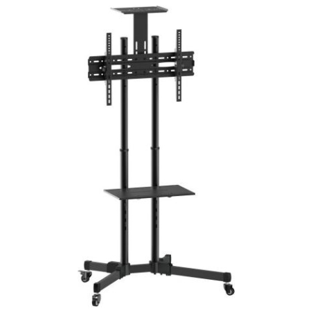 Techly Floor Trolley with Shelf LCD/LED