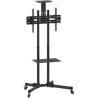 Techly Floor Trolley with Shelf LCD/LED
