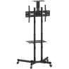 Techly Floor Trolley with Shelf LCD/LED