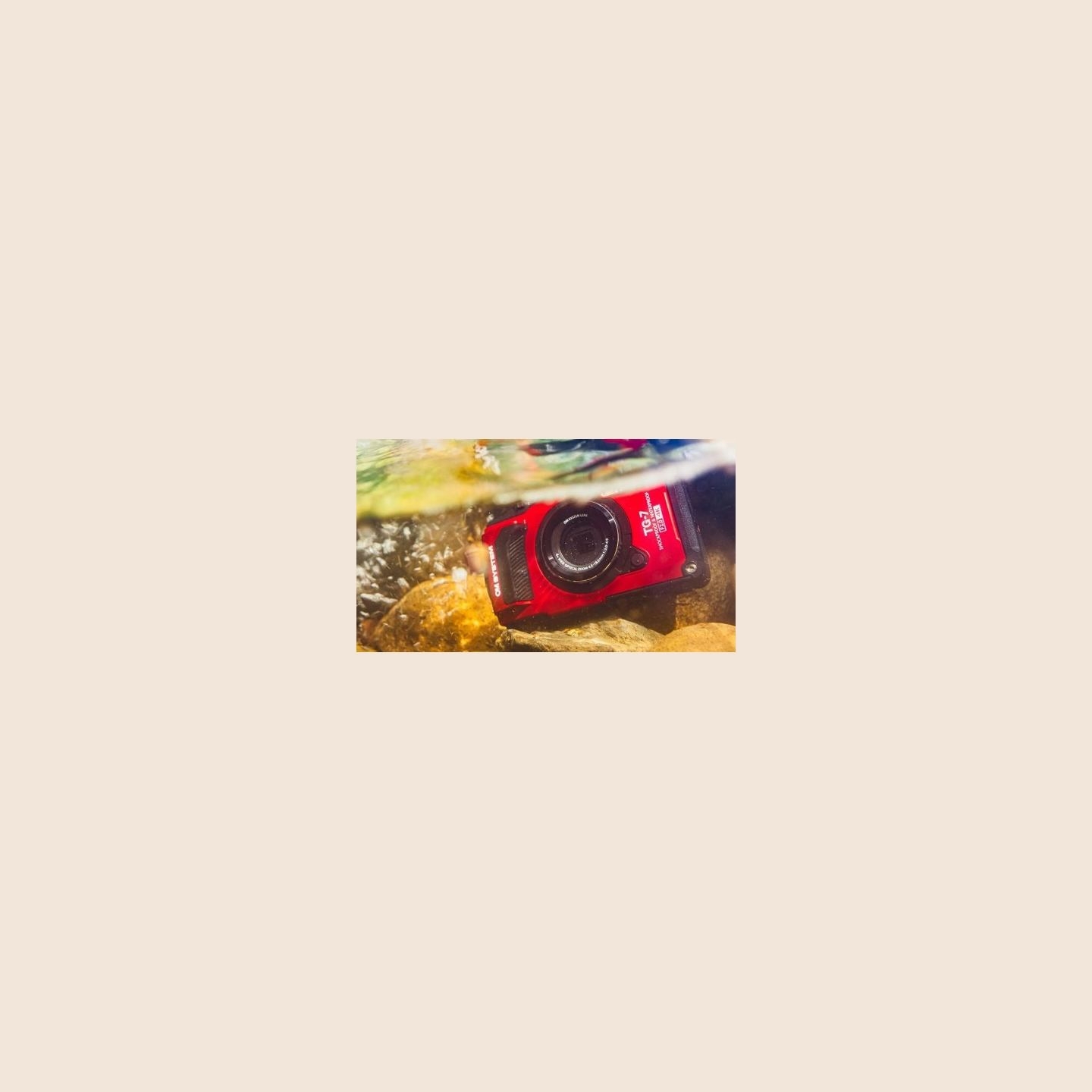 Olympus Camera TG-7 red