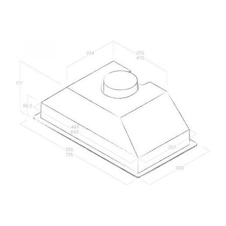 Elica ERA C BL/A/52 Hood