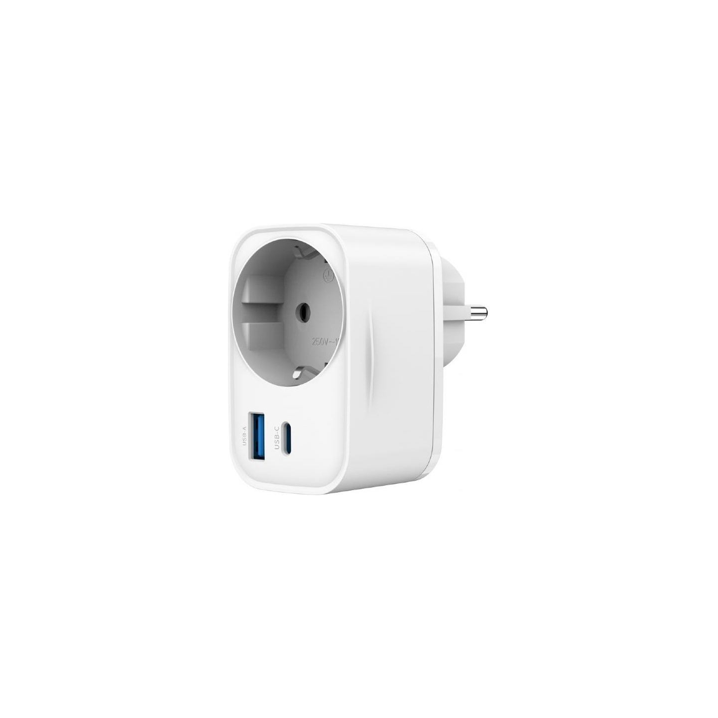 Gembird CHARGER USB UNIVERSAL 20W WHT/2P AC TA-ACPDQC20-01-W GEMBIRD