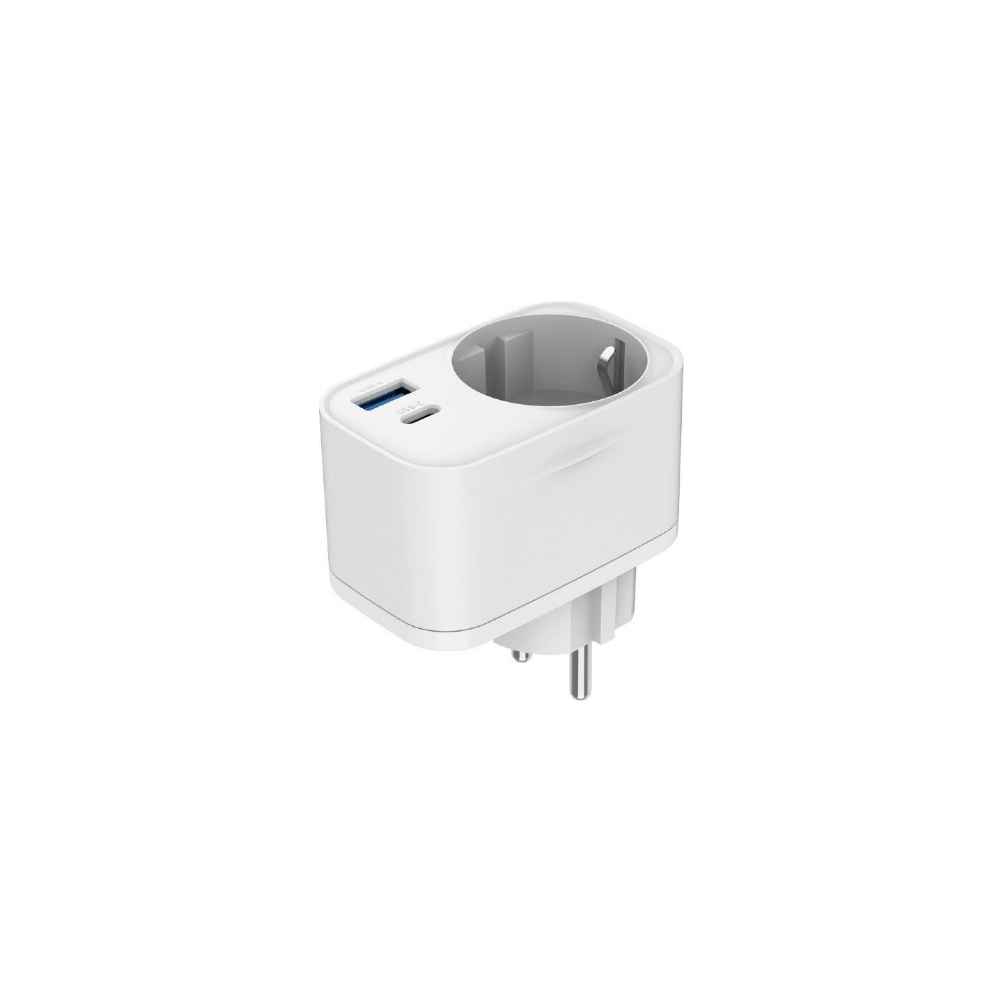 Gembird CHARGER USB UNIVERSAL 20W WHT/2P AC TA-ACPDQC20-01-W GEMBIRD
