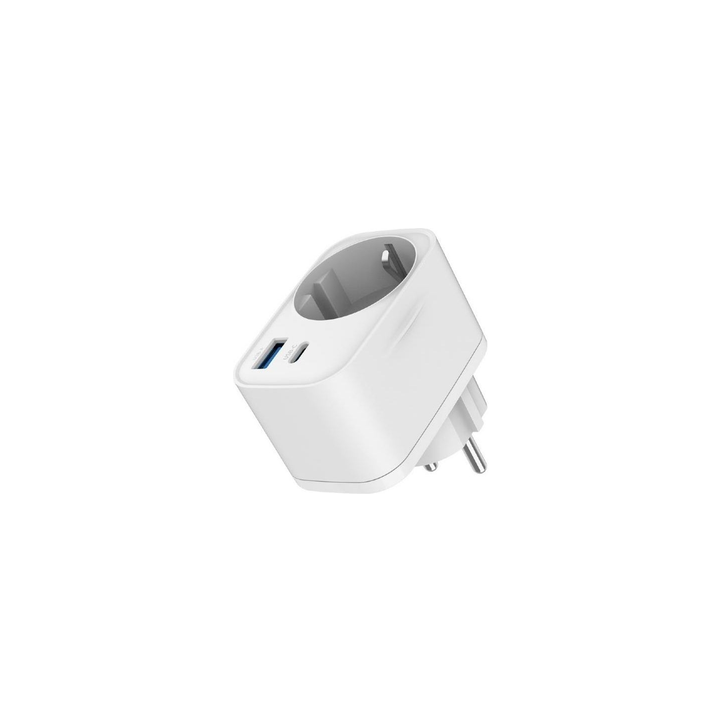 Gembird CHARGER USB UNIVERSAL 20W WHT/2P AC TA-ACPDQC20-01-W GEMBIRD