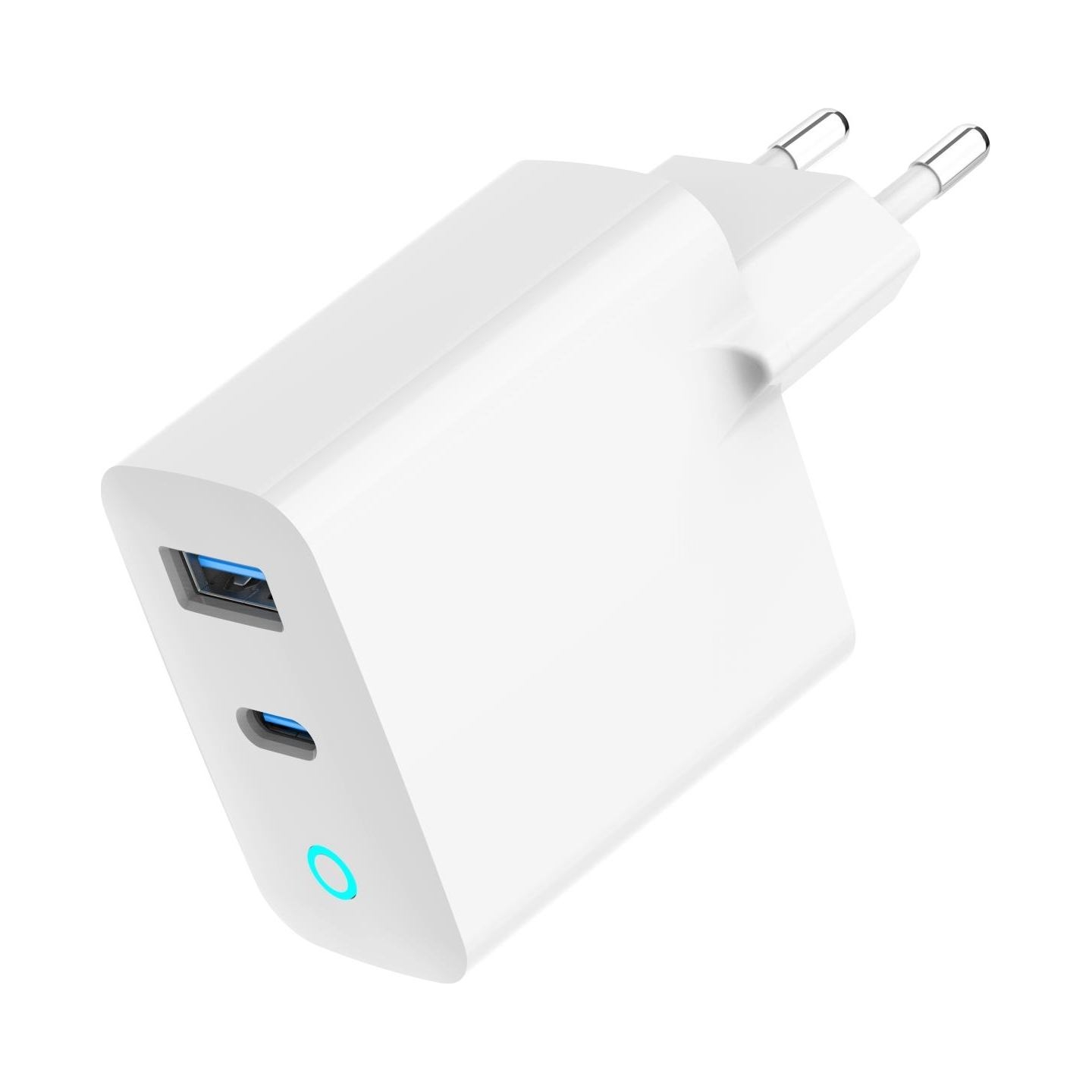 Gembird CHARGER USB 30W 2PORT/TA-UC-PDQC30L-W-01 GEMBIRD