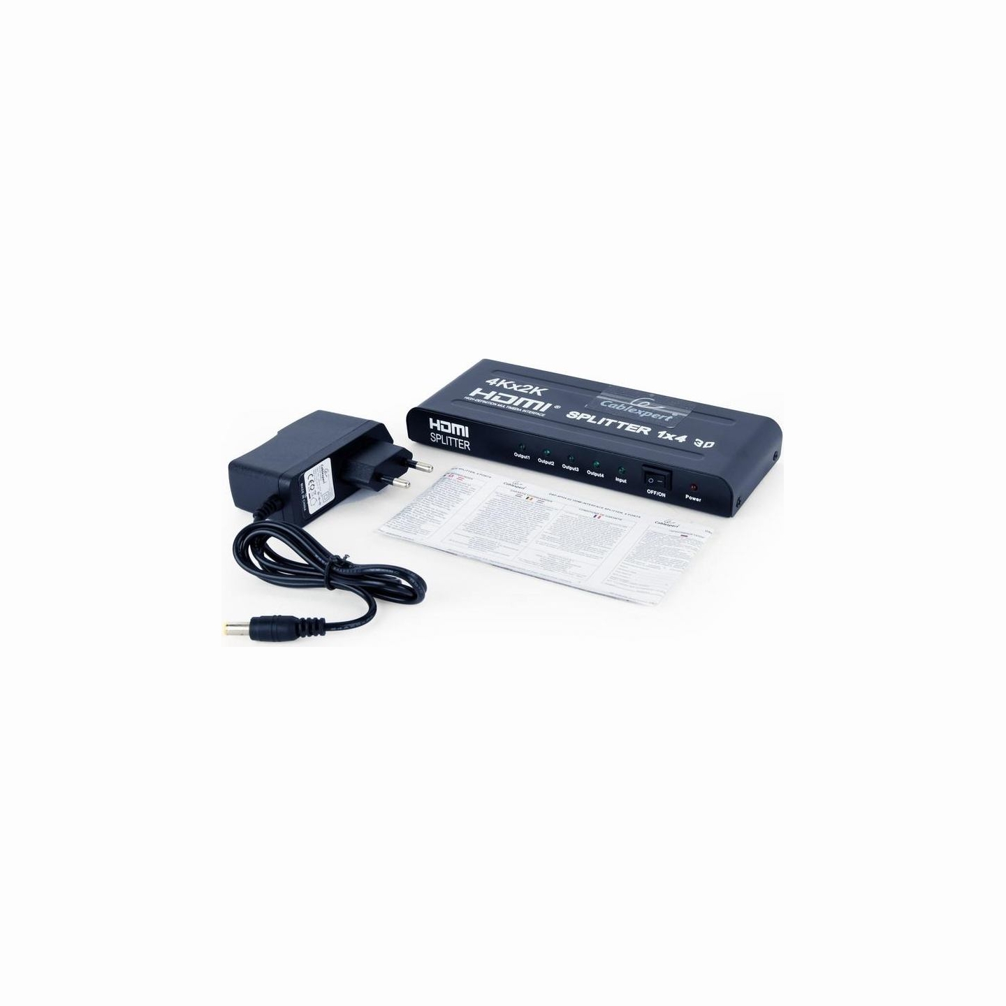 Gembird VIDEO SPLITTER HDMI 4PORTS/DSP-4PH4-02 GEMBIRD