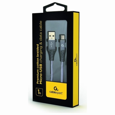 Gembird CABLE USB2 TO MICRO-USB 1M/CC-USB2B-AMMBM-1M-WB2 GEMBIRD